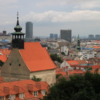 Bratislava -- Old City view from Castle