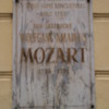 Bratislava -- Mozart visited here: A common sign in the musical cities of Europe