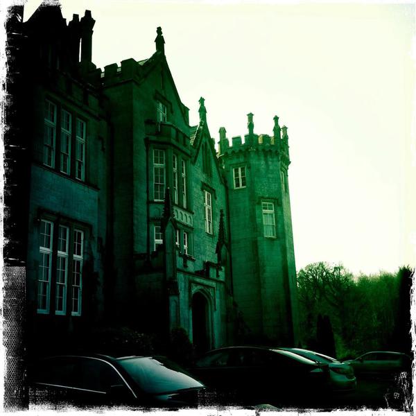 The front of Kinnitty Castle