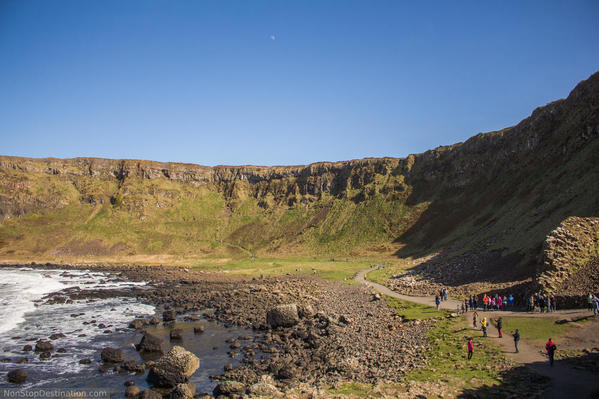 Giants Causeway cliffs, Northern Ireland