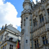 Ornate details of Grand-Place buildings