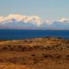 Views of the Andes across Lake Argentina
