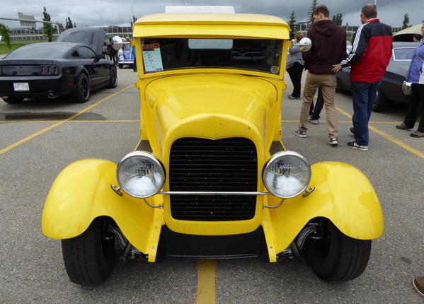 1929 Ford Model A and trailer