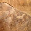 03 Dinosaur National Monument.  Car Tour (17) Swelter Shelter Petroglyphs