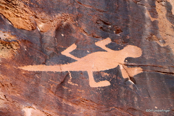 03 Dinosaur National Monument. Car Tour (80) Indian Rock-art site Cub Creek