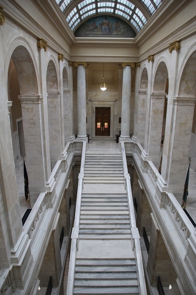 Arkansas State Capitol - Staircase