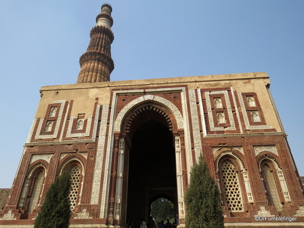10a Qutub Minar. Entrance to the Quwwat-Ul-Islam Mosque