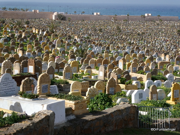 03 Fort de la Calette lighthouse and Muslim cemetery, Rabat