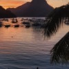 Sunset over El Nido