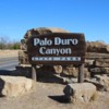 Palo Duro Canyon Park - Sign