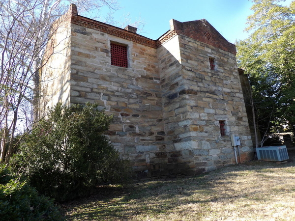 Old Stone Jail Rear View - Copy