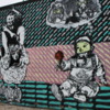 Buenos Aires, Street art on Chacarita walls