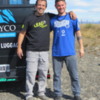 Our guide (Mauro) and driver (Mariano).  Just to show you that not all the scenery in Argentina is mountains and desert.  The ladies in our tour group are very found of these two handsome Latinos!