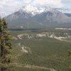 Bow River Valley viewed from Tunnel Mountain, Banff National Park