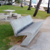 All-in-one benches and picnic furniture, Condado Beach