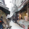 Snowy Street in Beyoglu, Istanbul