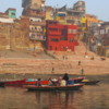 Dawn on the sacred Ganges River, Varanasi