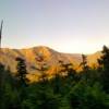 Cascade Mountains, near sunset