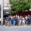 Friday after work in Dublin's Temple Bar