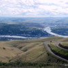 View of Lewiston and Clarkson from Lewiston Hill