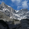 The peak of Cascade Mountain, Banff National Park