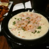 Tasty bowl of clam chowder, Brookings, Oregon