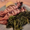 Quintessential Greek Food: Grilled Squid and Horta
