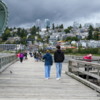 View of White Rock from near the end of its Pier, B.C.