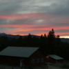 Nice summer sunset in Northern Idaho