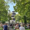 Giant Beer Garden in Munich's Englischer Garten