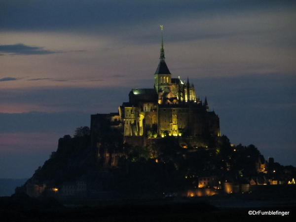 Mt. St. Michel-2013-142 Sunset over St. Michel