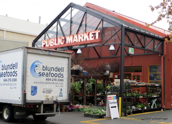 Entrance to Granville Island Market