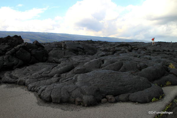 Volcanoes National Park. Chain of Craters Road