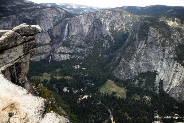 Yosemite Falls viewed from Glacier Point, Yosemite NP