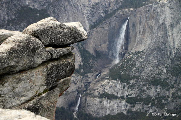 Yosemite Falls viewed from Glacier Point, Yosemite NP