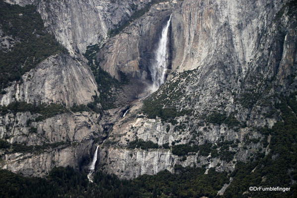 Yosemite Falls viewed from Glacier Point, Yosemite NP