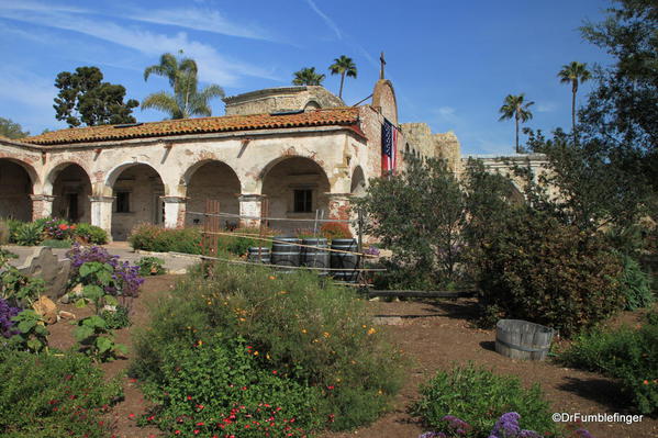 Mission San Juan Capistrano.