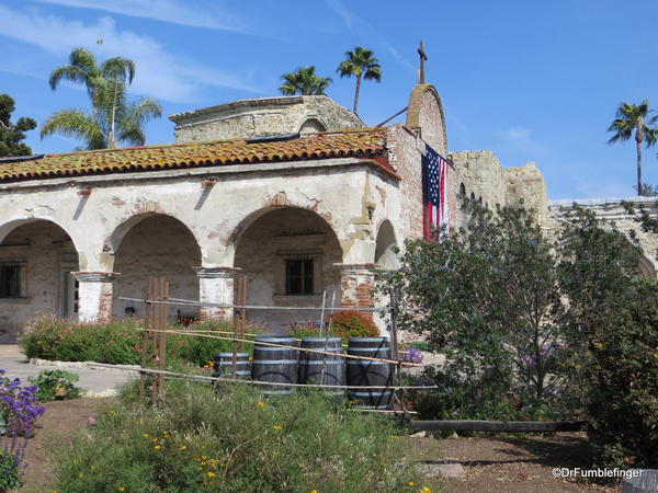 Mission San Juan Capistrano.