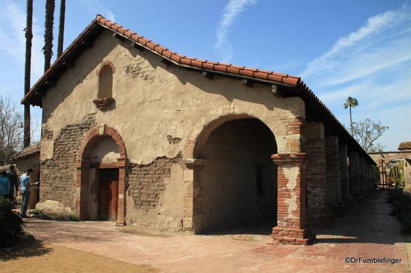 Mission San Juan Capistrano. Soldiers