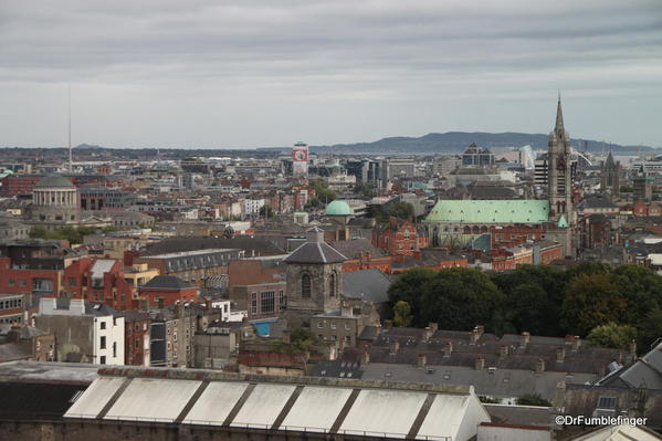 Guinness Storehouse. Views of Dublin from the Gravity Bar