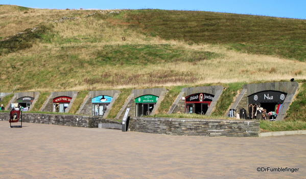 Shops at the Visitor Center at Cliffs of Moher