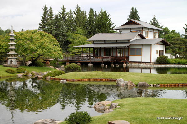 Nikka Yuko Japanese Garden, Lethbridge. Pavilion