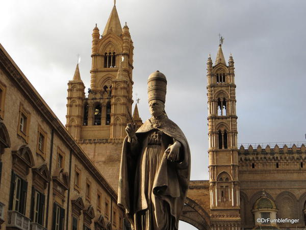 Palermo Cathedral, an example of Arab-Norman architecture