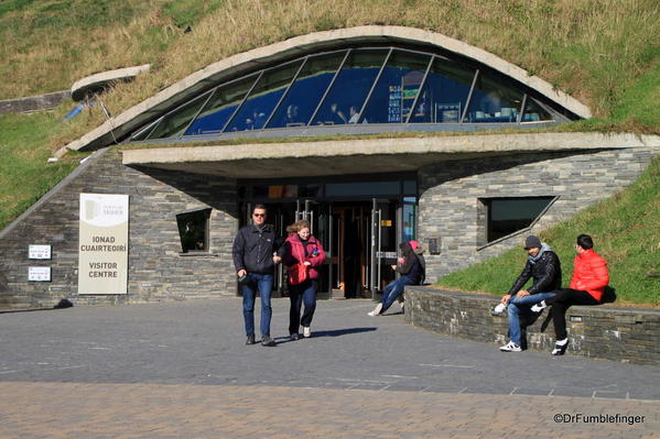 Entrance to Visitor Center at Cliffs of Moher