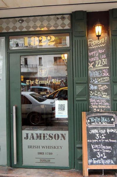 Doors of Argentina, Buenos Aires. The Temple Bar