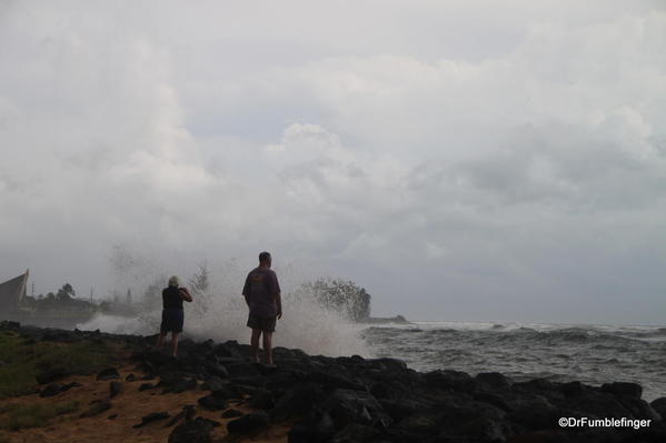 Hurricane Ana approaches Kauai