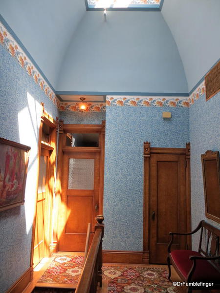 Upstairs hallway, Steinbeck House, Salinas, California