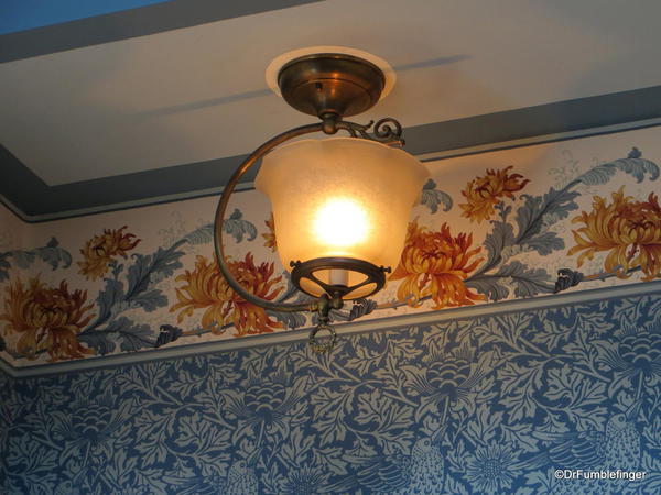 Detail, Upstairs hallway, Steinbeck House, Salinas, California