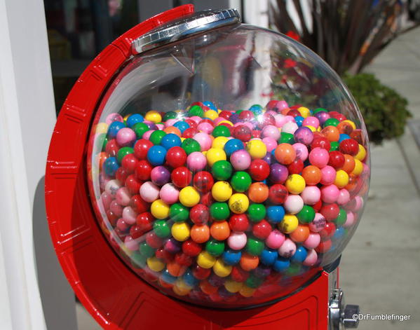 Bubble Gum machine, Cannery Row