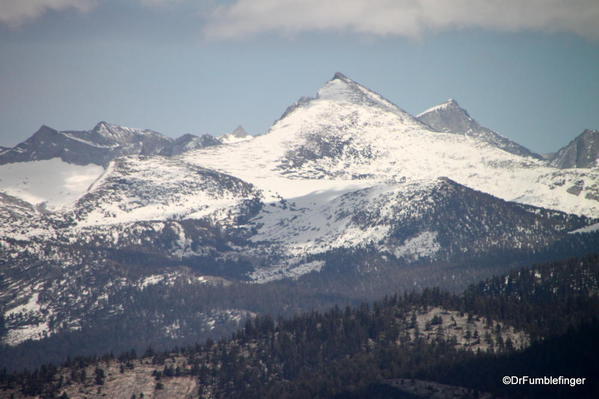 Clark Range viewed from Glacier Point, Yosemite NP